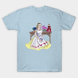 Alice in Wonderland with Toys T-Shirt